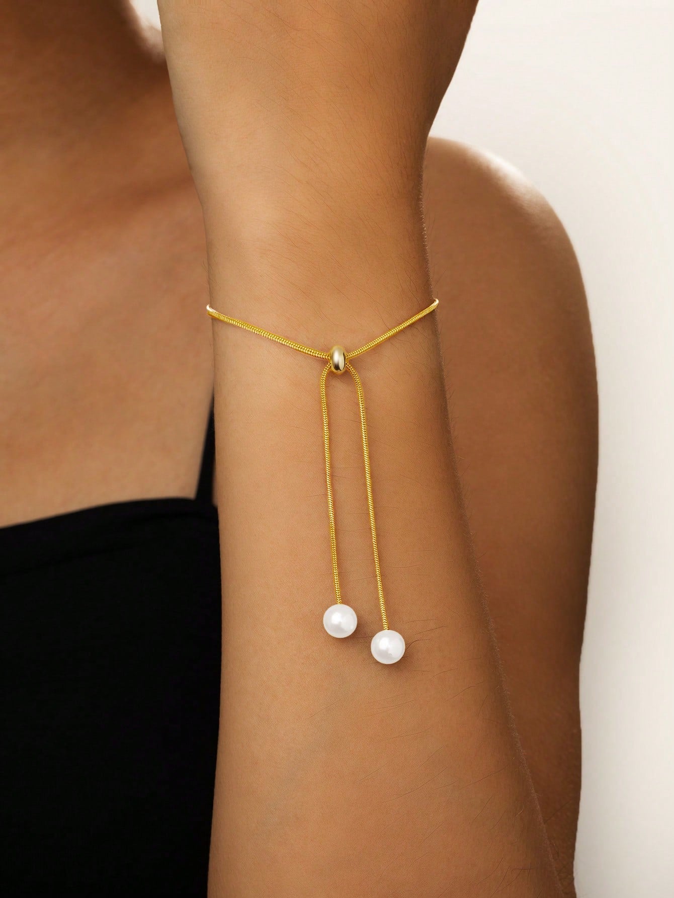 Collier en Perles – Décor Y Lasso