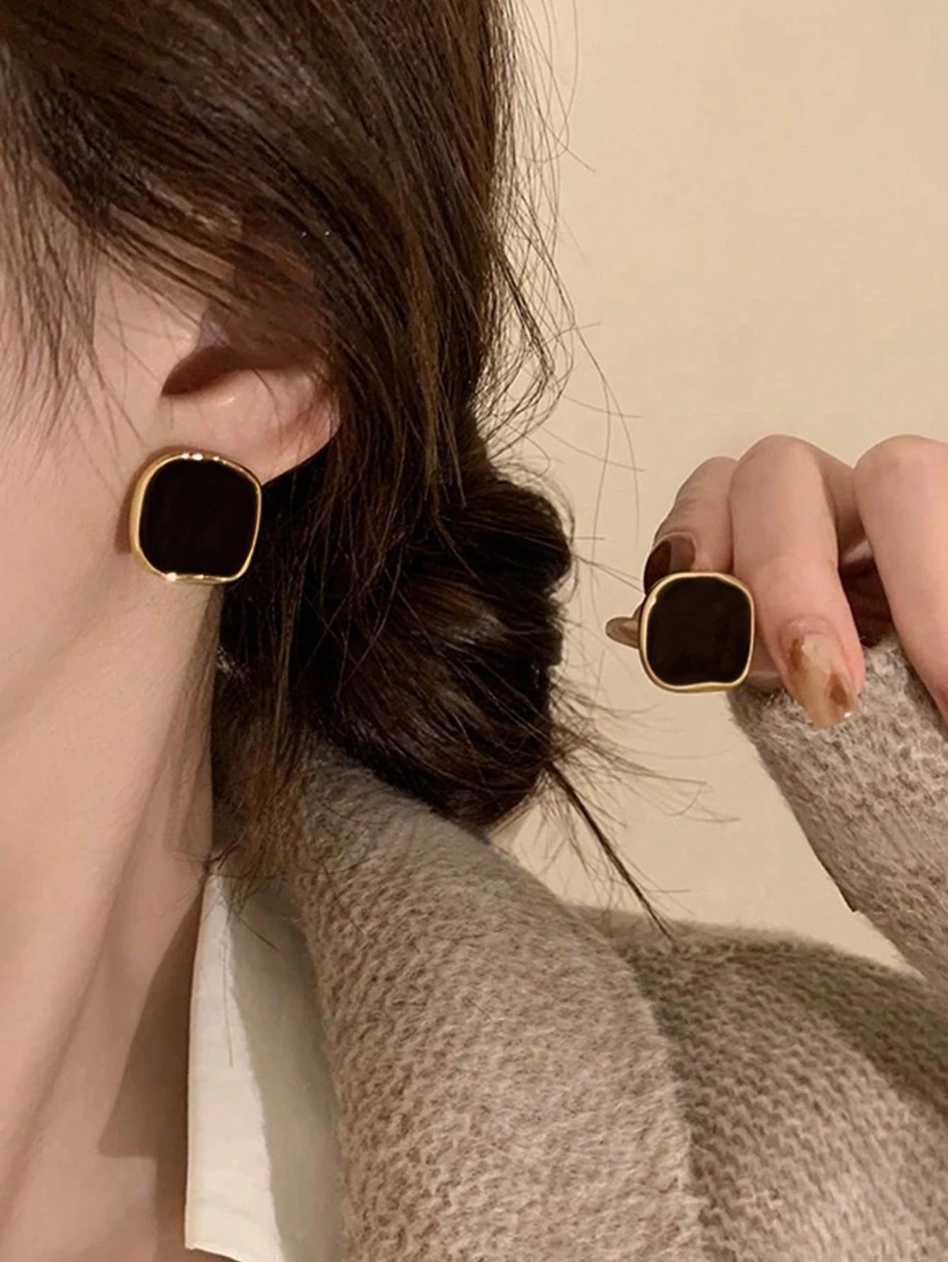 Boucles d’oreilles Cube Vintage