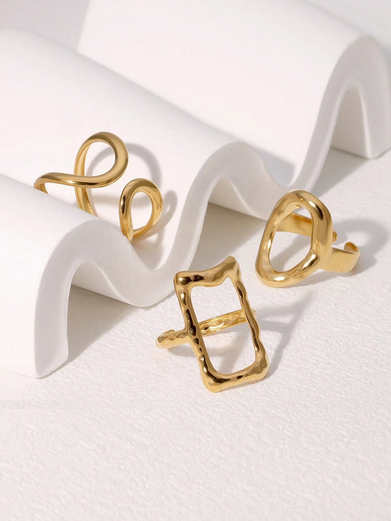 SERANIA -  Set de 3 Bagues "Trio Signature"