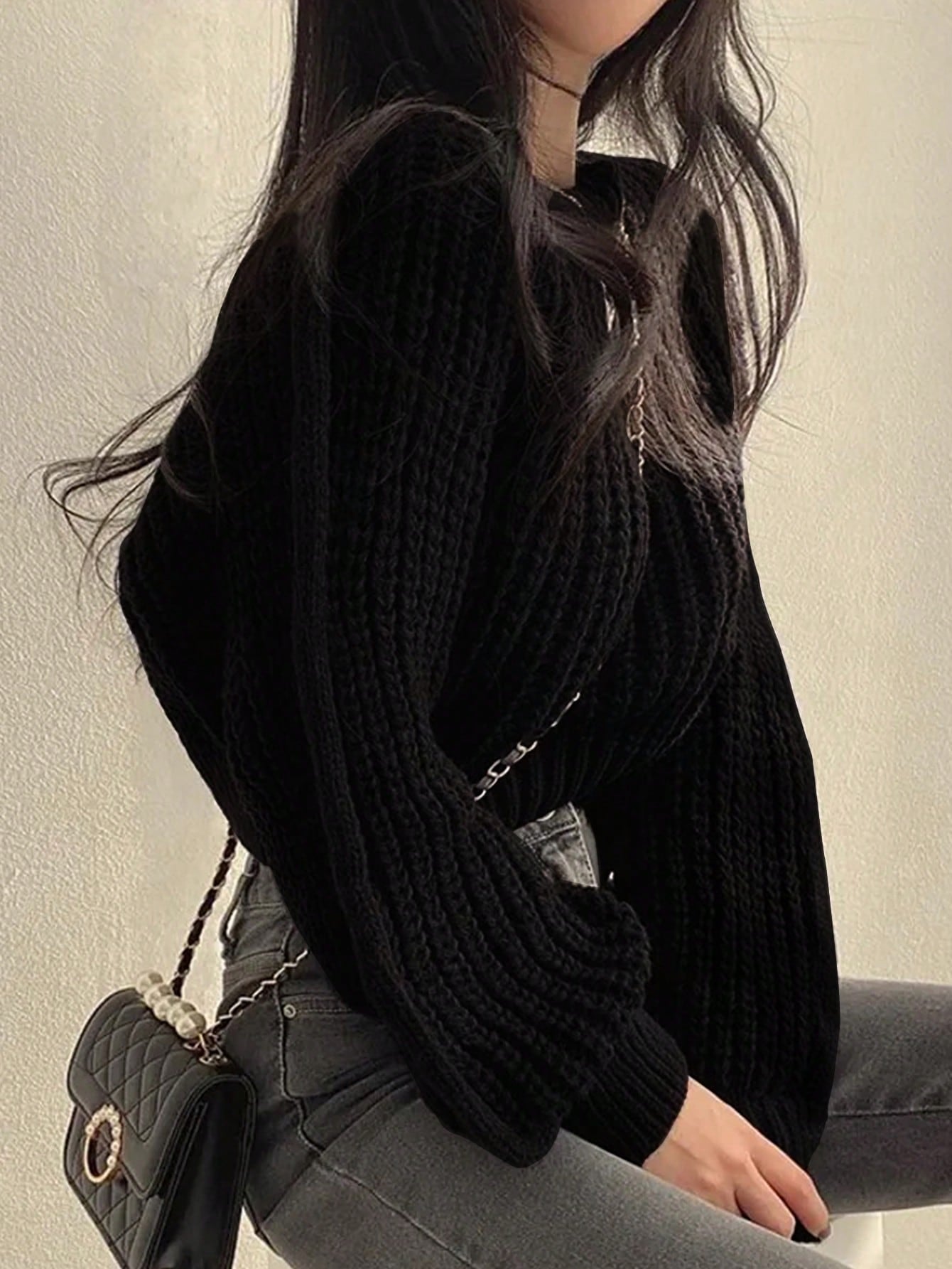 INAWLY – Pull Manches Bouffantes