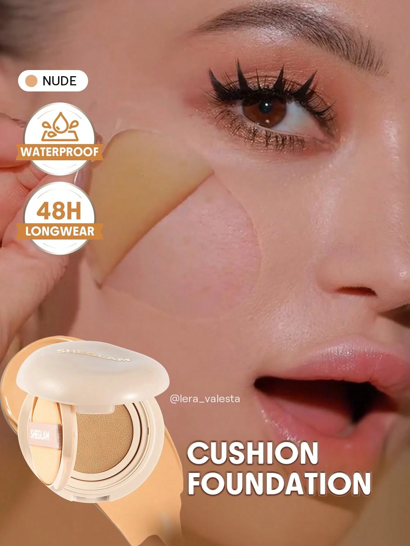 SHEGLAM - Fond de Teint Cushion "Lock & Go"