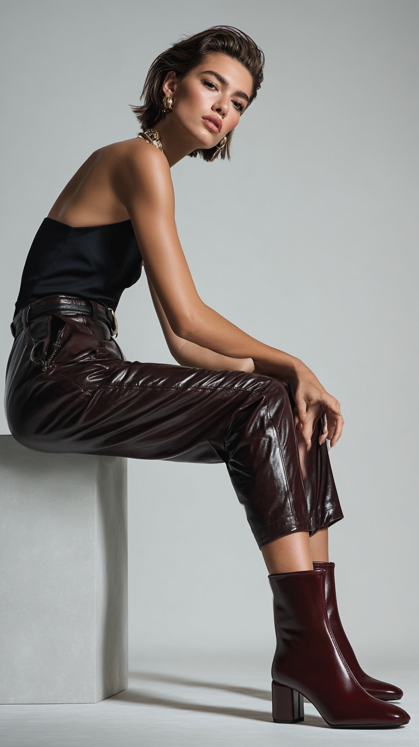 KENDALL – Bottes Hautes à Bout Carré