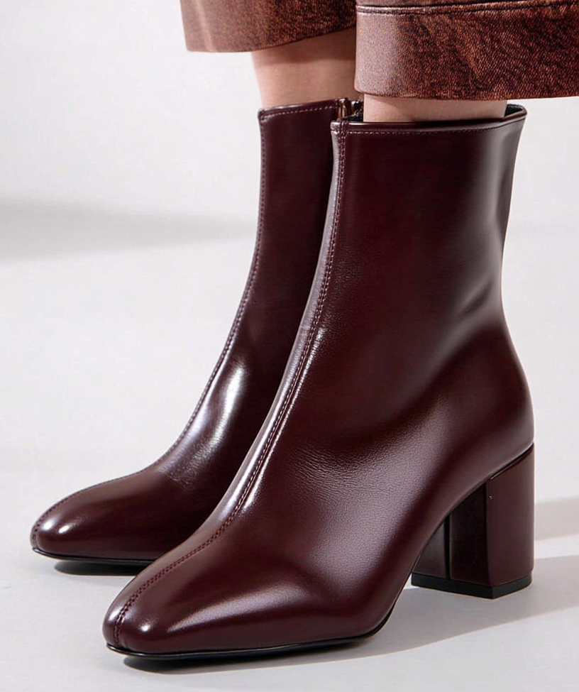 KENDALL – Bottes Hautes à Bout Carré