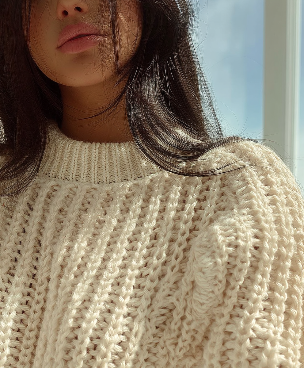 INAWLY – Pull Manches Bouffantes