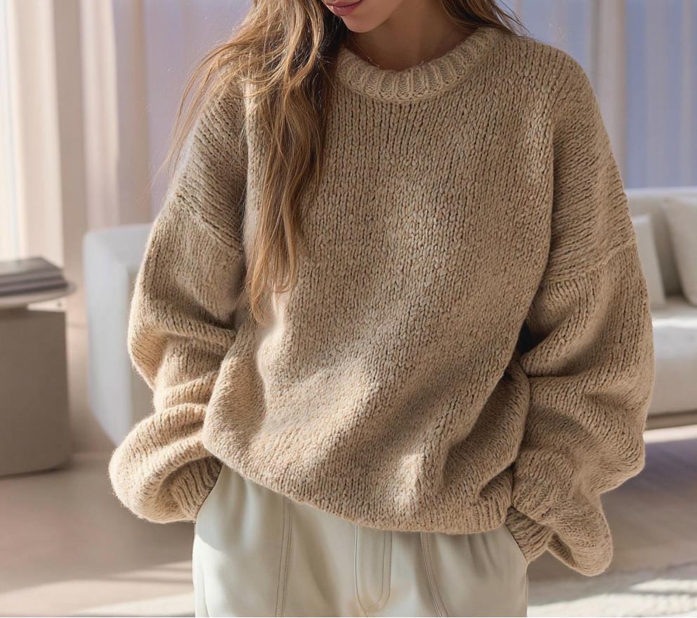 DAZY – Pull Col Détendu