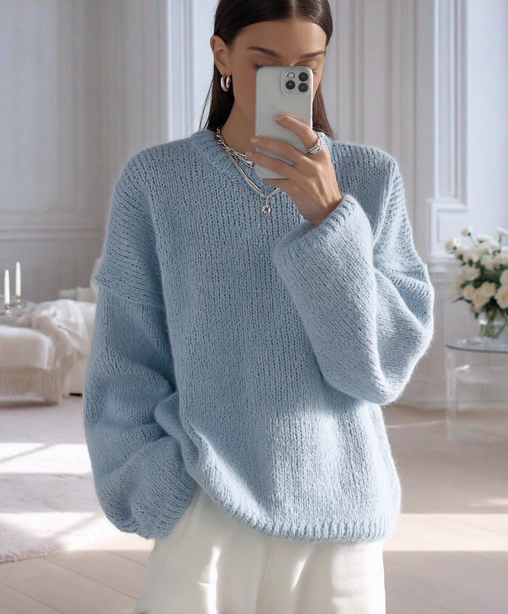 DAZY – Pull Col Détendu