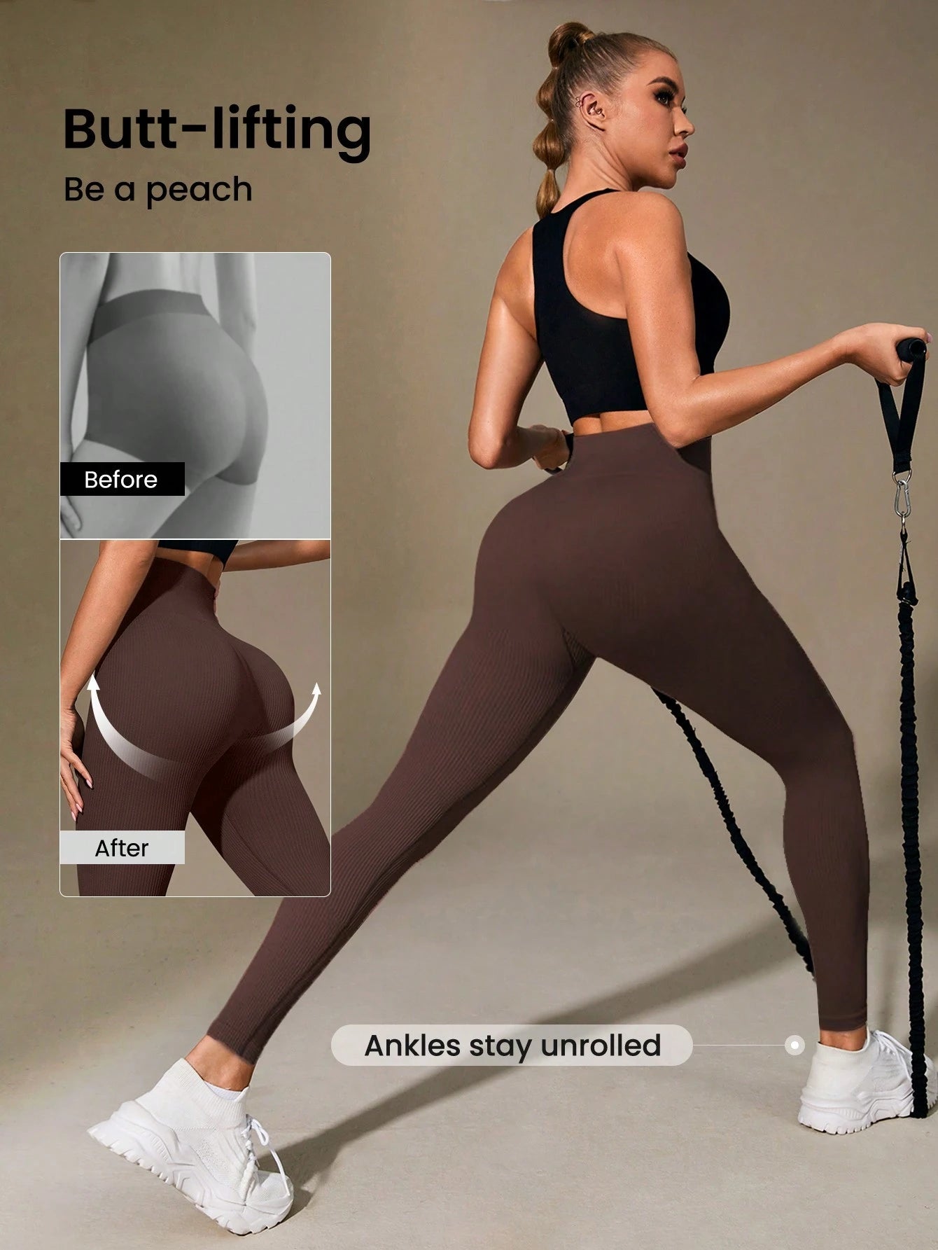 AMLUXE – Legging à taille haute - Véluxe - Daily Look