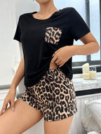 B CHAPTER - Ensemble de Détente Imprimé Léopard - Véluxe - Daily Look