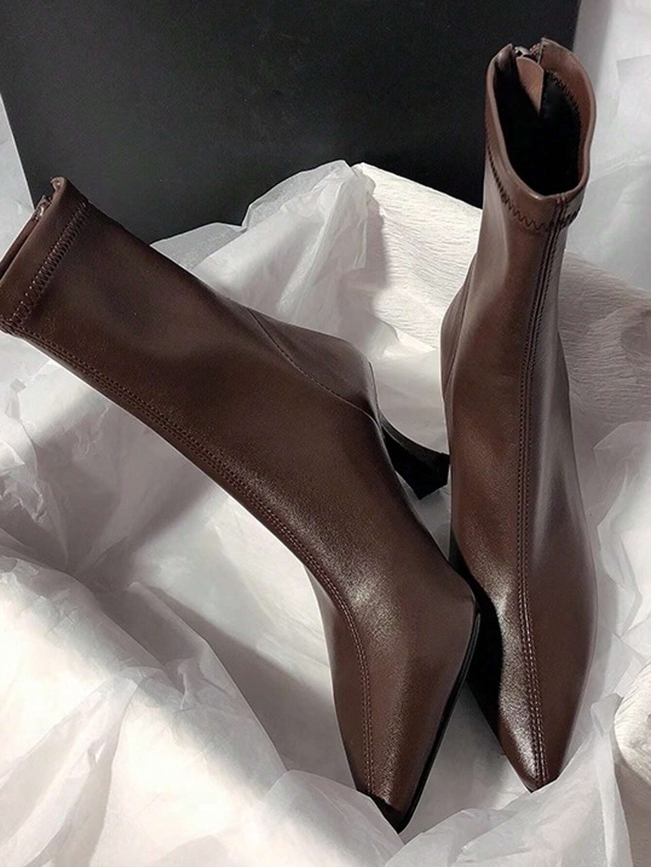BRITESS – Bottines à Talon Aiguille - Véluxe - Daily Look