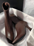 BRITESS – Bottines à Talon Aiguille - Véluxe - Daily Look