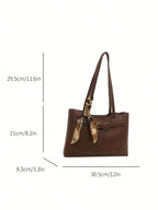 CANCHI - Sac Structuré avec Foulard - Véluxe - Daily Look