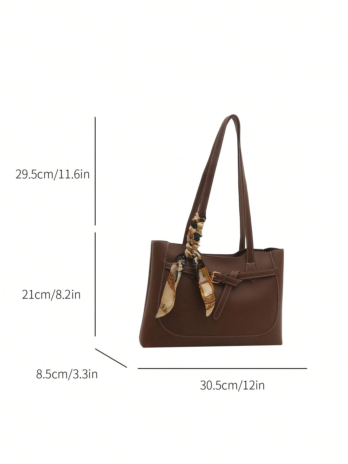 CANCHI - Sac Structuré avec Foulard - Véluxe - Daily Look