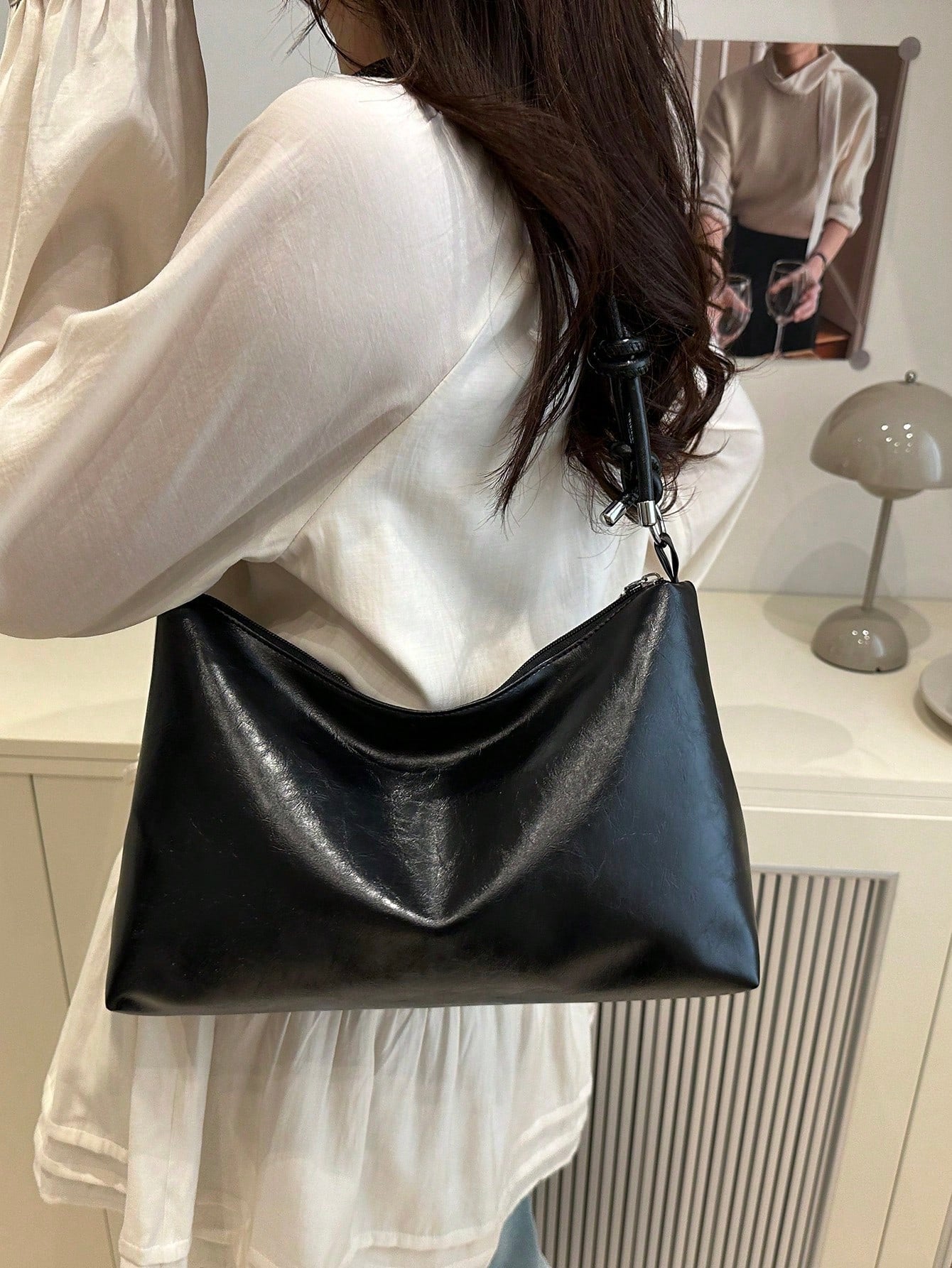 CM BAG - Sac Hobo "Luna" à Anse Nouée - Véluxe - Daily Look