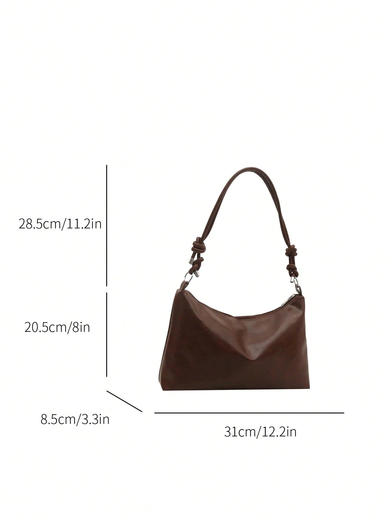 CM BAG - Sac Hobo "Luna" à Anse Nouée - Véluxe - Daily Look
