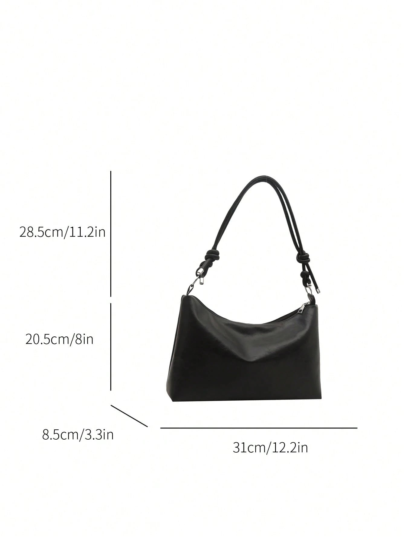 CM BAG - Sac Hobo "Luna" à Anse Nouée - Véluxe - Daily Look