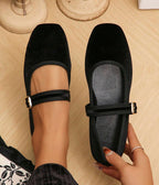 COMFYCRUISE - Ballerines "Velvet Night" à Bride Mary Jane - Véluxe - Daily Look
