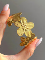 DAIMA - Bracelet Manchette "Flora" - Véluxe - Daily Look