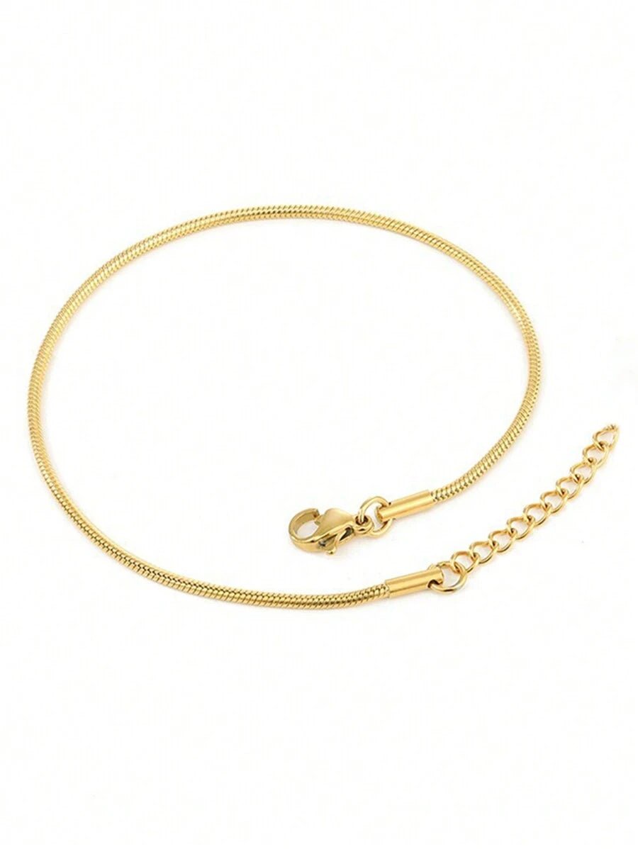 DASIMO - Bracelet de Cheville "Snake Gold" - Véluxe - Daily Look