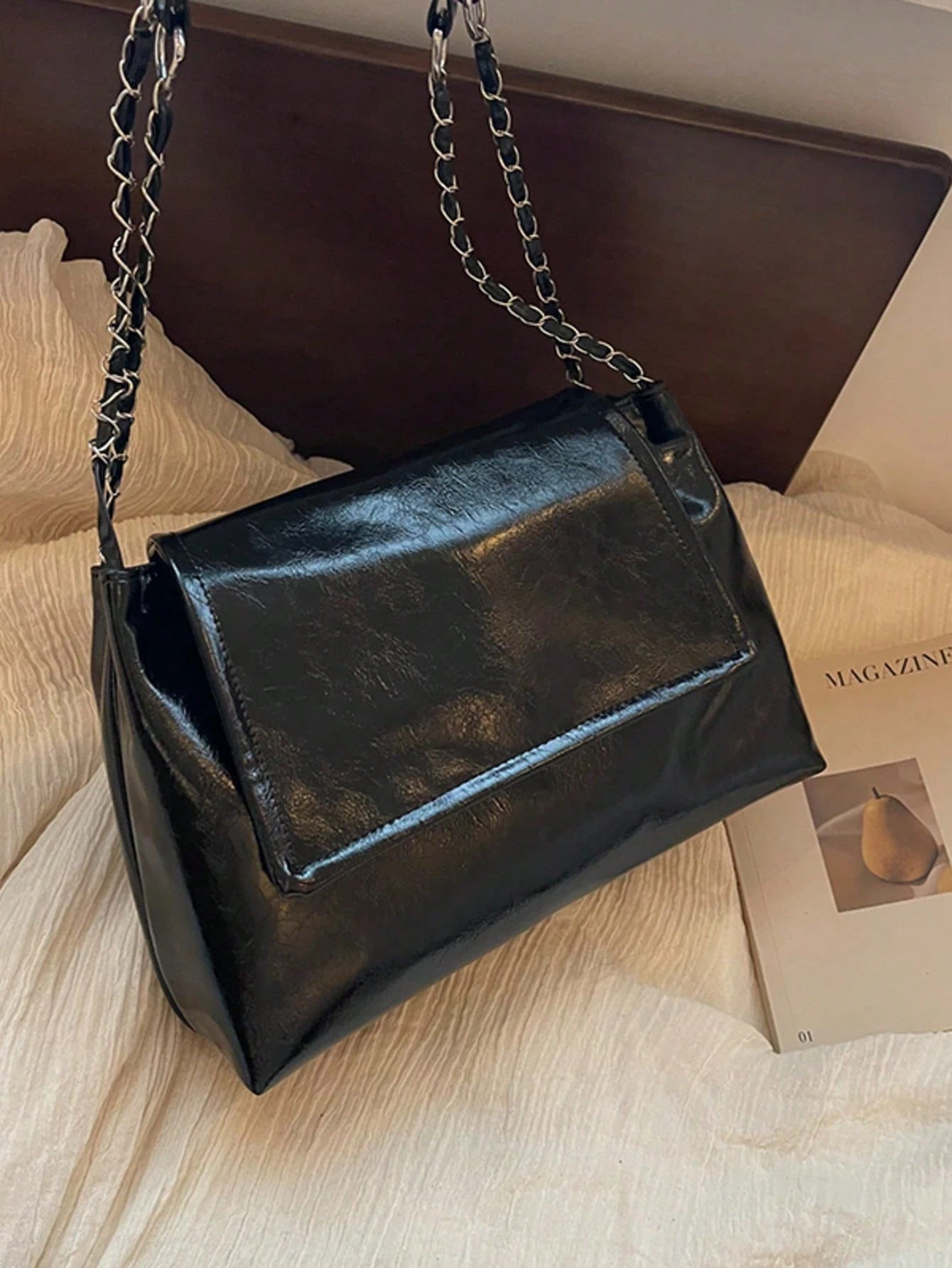 DAUGHTER G - Sac "Midnight Gloss" – L'Icône Rock & Chic - Véluxe - Daily Look