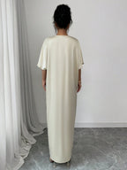 ELENZGA – Robe Longue Satinée - Véluxe - Daily Look