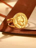 FEIYIR - Bague Pièce de Monnaie Vintage "Héritage" - Véluxe - Daily Look