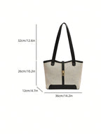 FFAN BAGS - Sac Tote Bi - matière Élégance Canvas - Véluxe - Daily Look