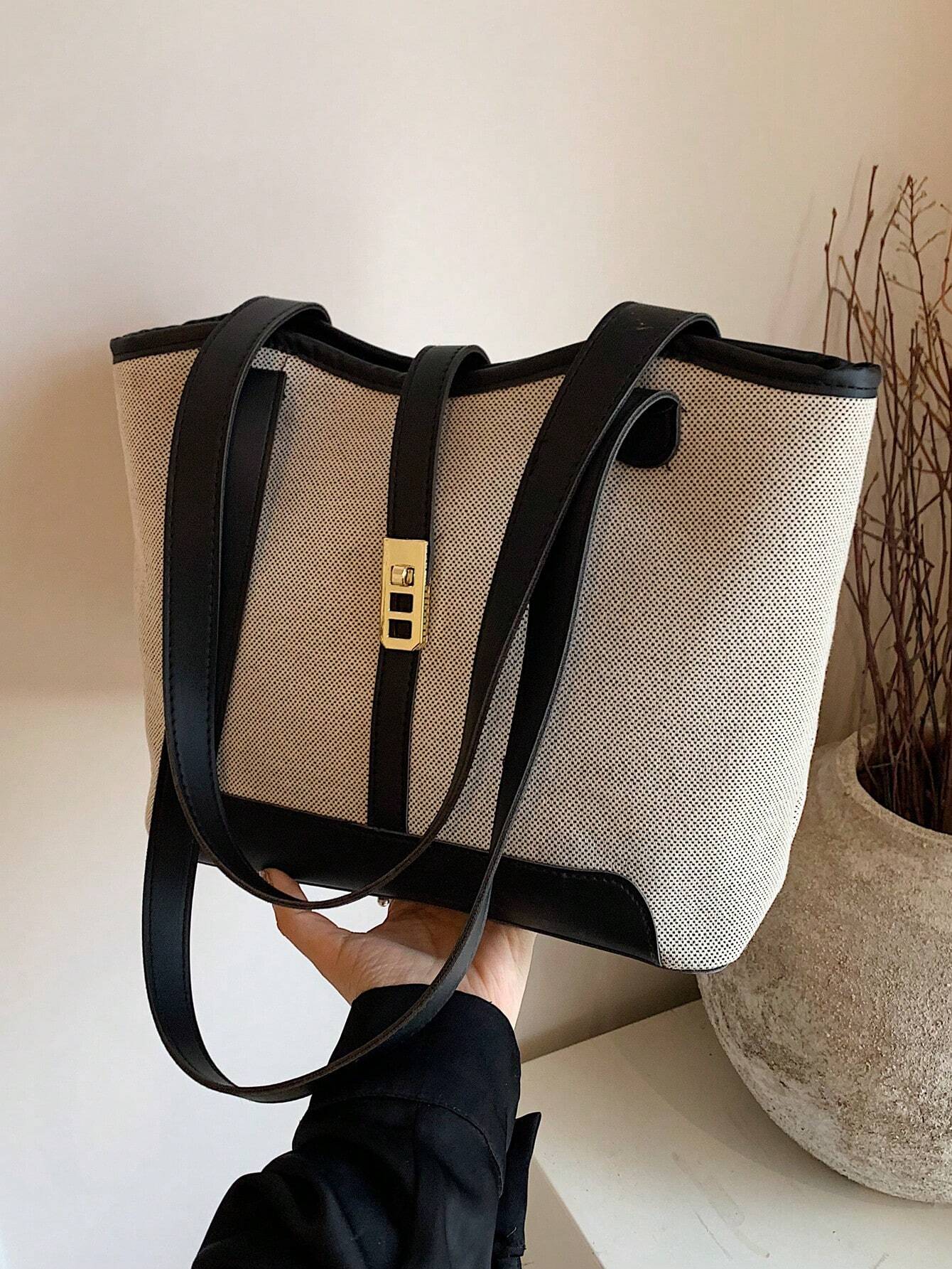 FFAN BAGS - Sac Tote Bi - matière Élégance Canvas - Véluxe - Daily Look