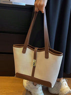FFAN BAGS - Sac Tote Bi - matière Élégance Canvas - Véluxe - Daily Look