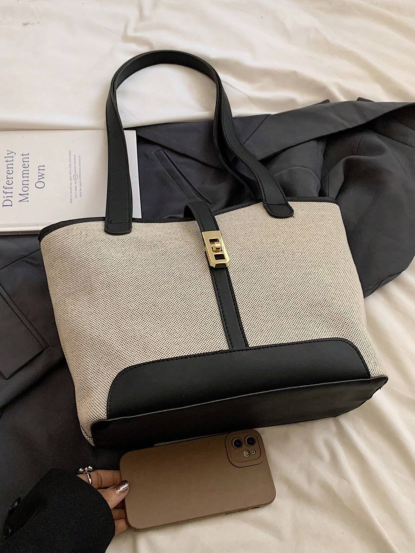 FFAN BAGS - Sac Tote Bi - matière Élégance Canvas - Véluxe - Daily Look