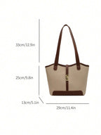 FFAN BAGS - Sac Tote Bi - matière Élégance Canvas - Véluxe - Daily Look