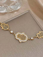 HOTTO – Bracelet "Main de Fatima" Éclat Royal - Véluxe - Daily Look