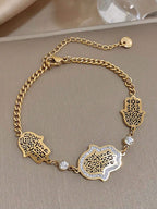 HOTTO – Bracelet "Main de Fatima" Éclat Royal - Véluxe - Daily Look