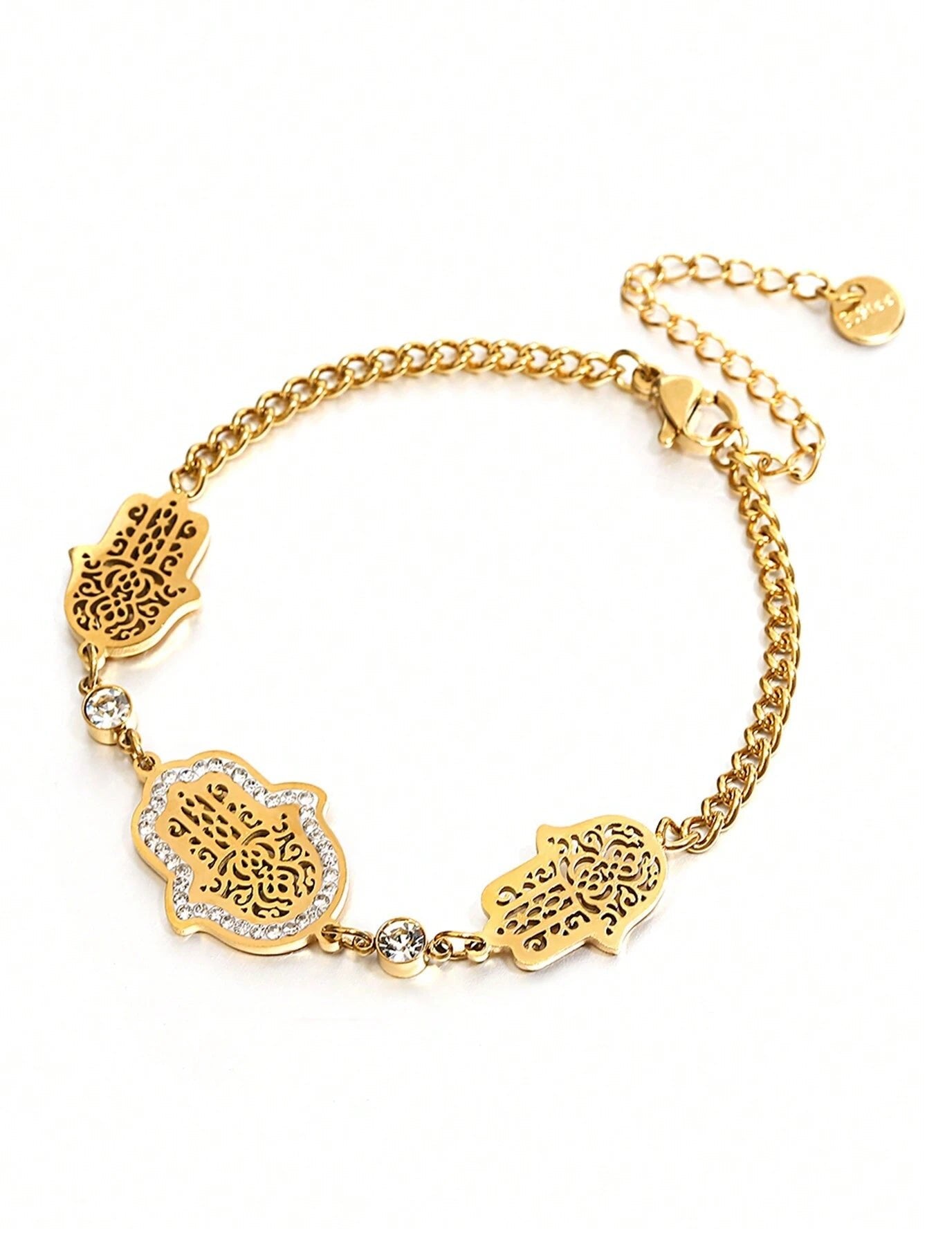 HOTTO – Bracelet "Main de Fatima" Éclat Royal - Véluxe - Daily Look