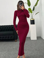 INAWLY SOLVA – Robe Drapée - Véluxe - Daily Look