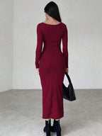 INAWLY SOLVA – Robe Drapée - Véluxe - Daily Look