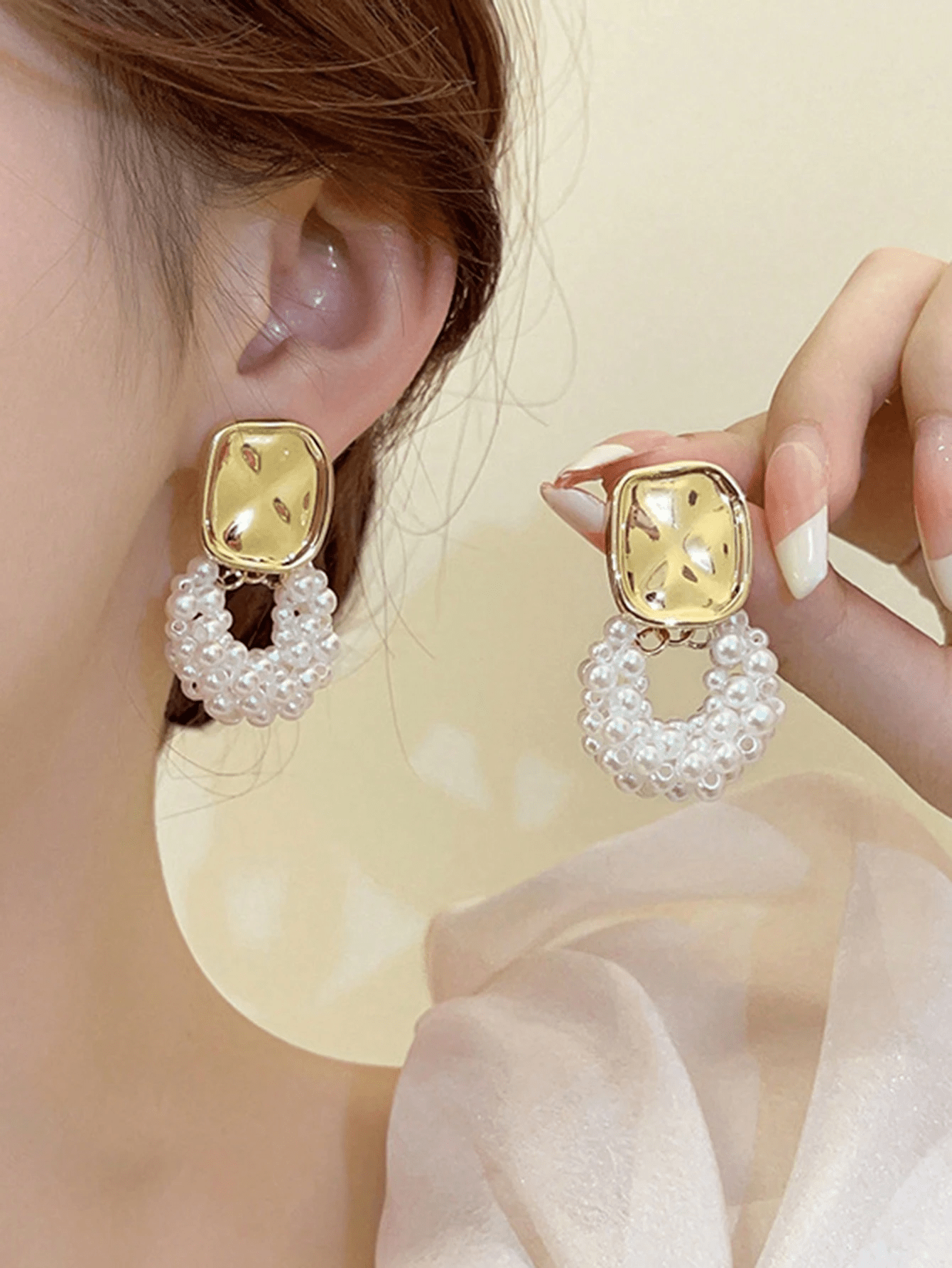 LIORA J - 5 Paires Boucles d’Oreilles "Éclat Perlé & Or" - Véluxe - Daily Look