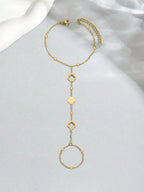 LYRA - Bracelet de Main "Trèfle & Perles" - Véluxe - Daily Look