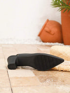 LYZY - Escarpins Slingback Talon Carré Confort - Véluxe - Daily Look