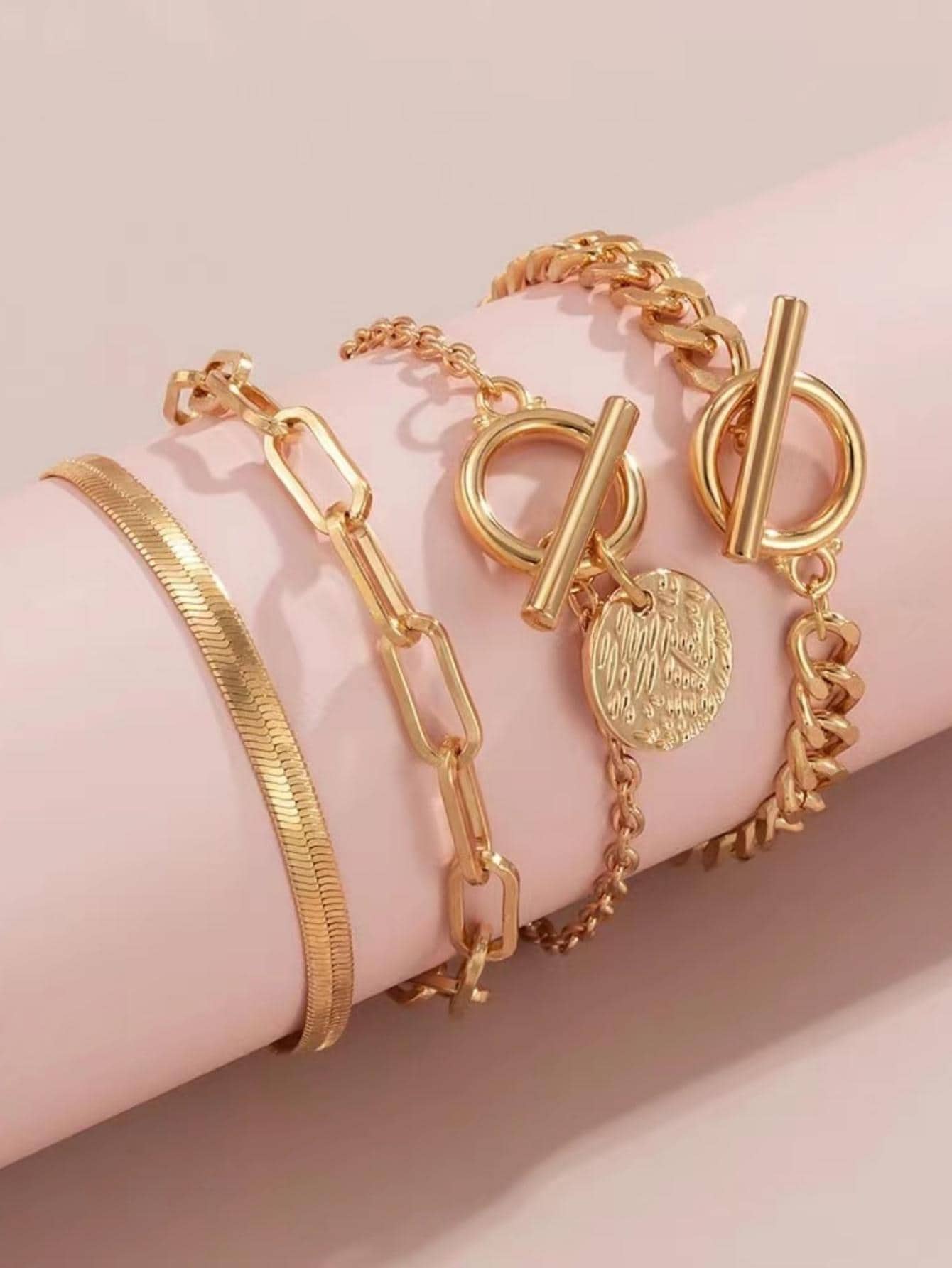 MAVROS – Bracelet Cylindrique à Fermoir OT - Véluxe - Daily Look