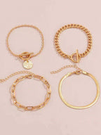 MAVROS – Bracelet Cylindrique à Fermoir OT - Véluxe - Daily Look