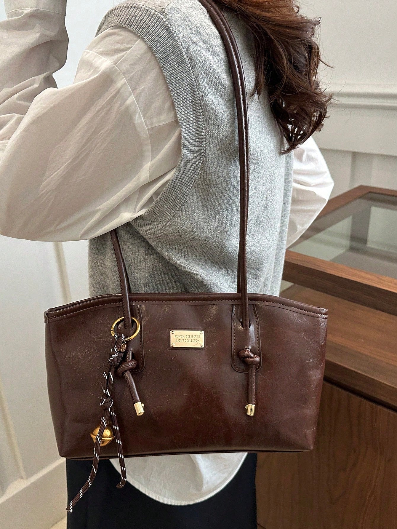 MG GIRL - Sac "Vintage Charm" avec Pendentif - Véluxe - Daily Look