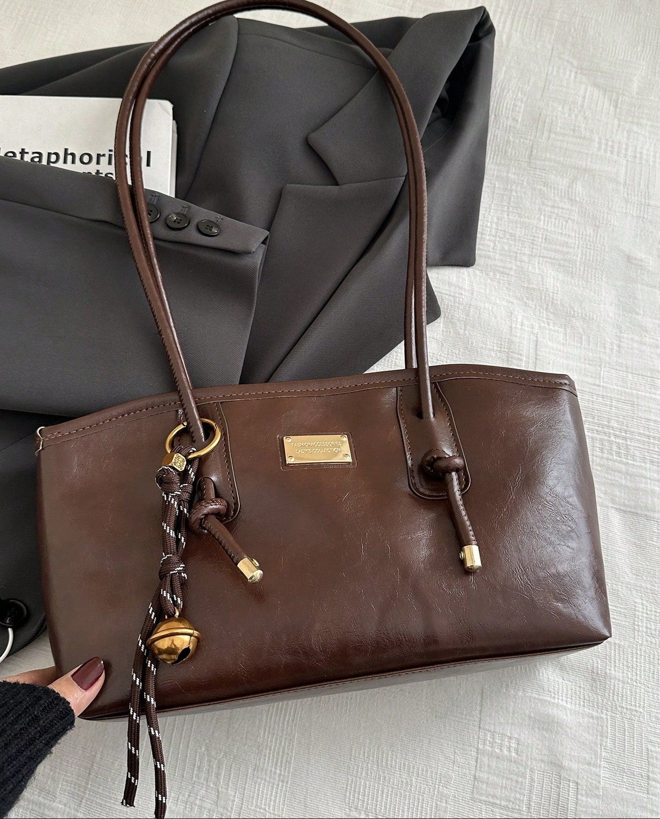 MG GIRL - Sac "Vintage Charm" avec Pendentif - Véluxe - Daily Look