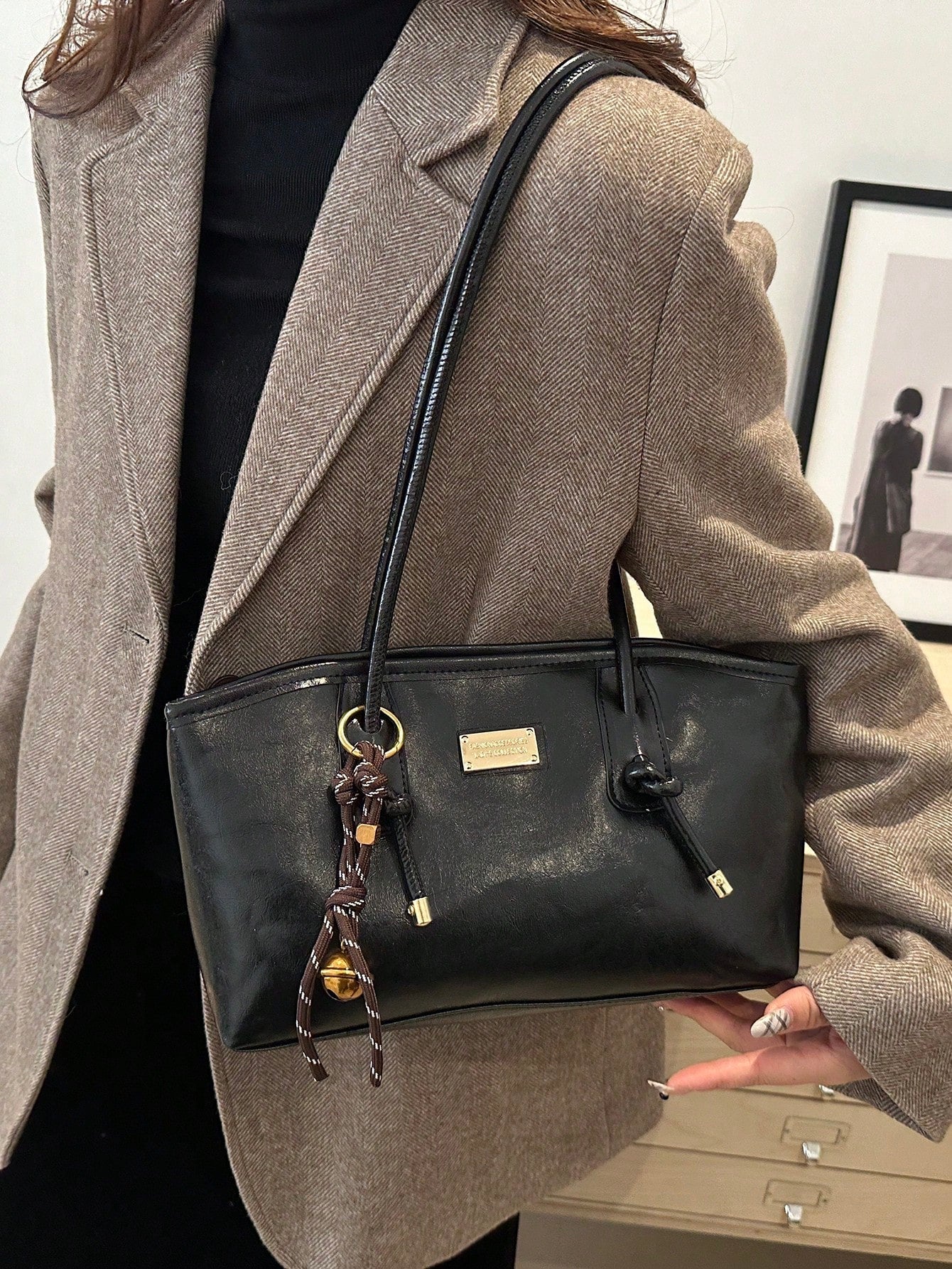 MG GIRL - Sac "Vintage Charm" avec Pendentif - Véluxe - Daily Look