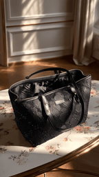 MIDNIGHT D - Sac Cabas à Texture - Véluxe - Daily Look