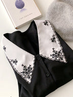 NORMI – Blouse à Col Claudine Brodé - Véluxe - Daily Look