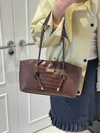 NYDIA - Sac à Main "City Chic" Effet Crocodile - Véluxe - Daily Look