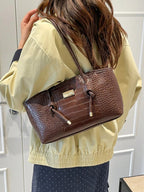 NYDIA - Sac à Main "City Chic" Effet Crocodile - Véluxe - Daily Look