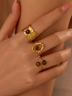 ONELIKE G - Coffret Trio "Sahara" Reflets Ambrés - Véluxe - Daily Look