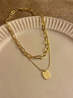 ORLANN – Collier à Pendentif Géométrique - Véluxe - Daily Look