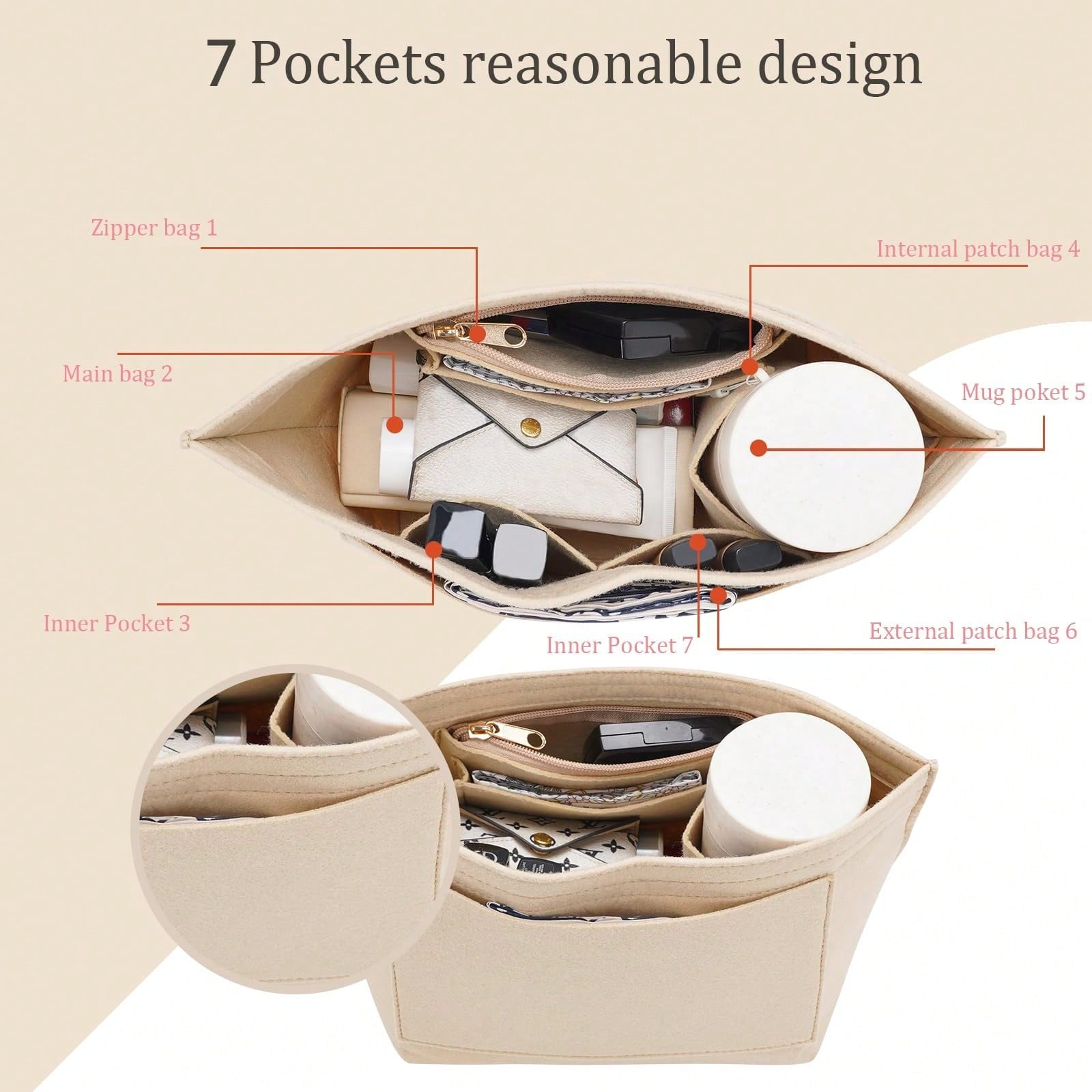 ORVANI – Organisateur de Sac - Véluxe - Daily Look